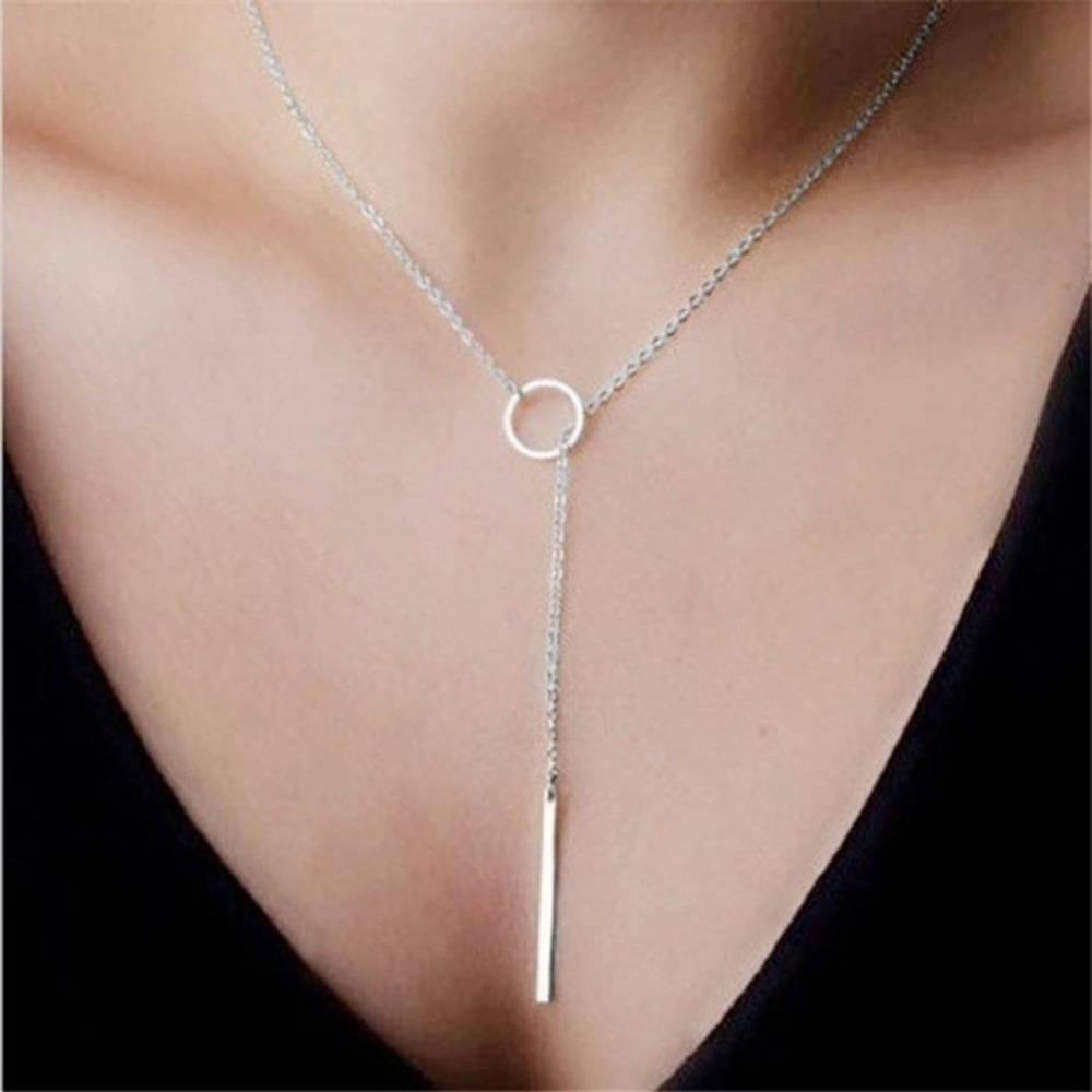 Lariat Bar Necklace